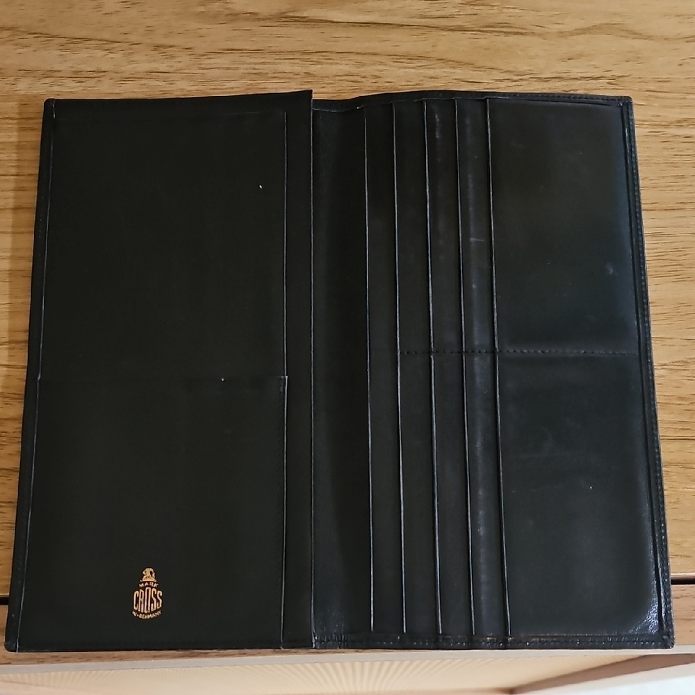 Chass Black Leather Men's Card Holder